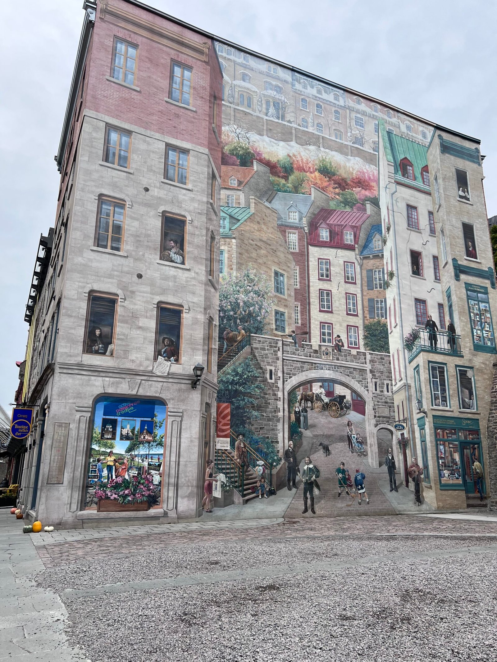 European Charm in North America: A Guide to Quebec City Quebec City Mural