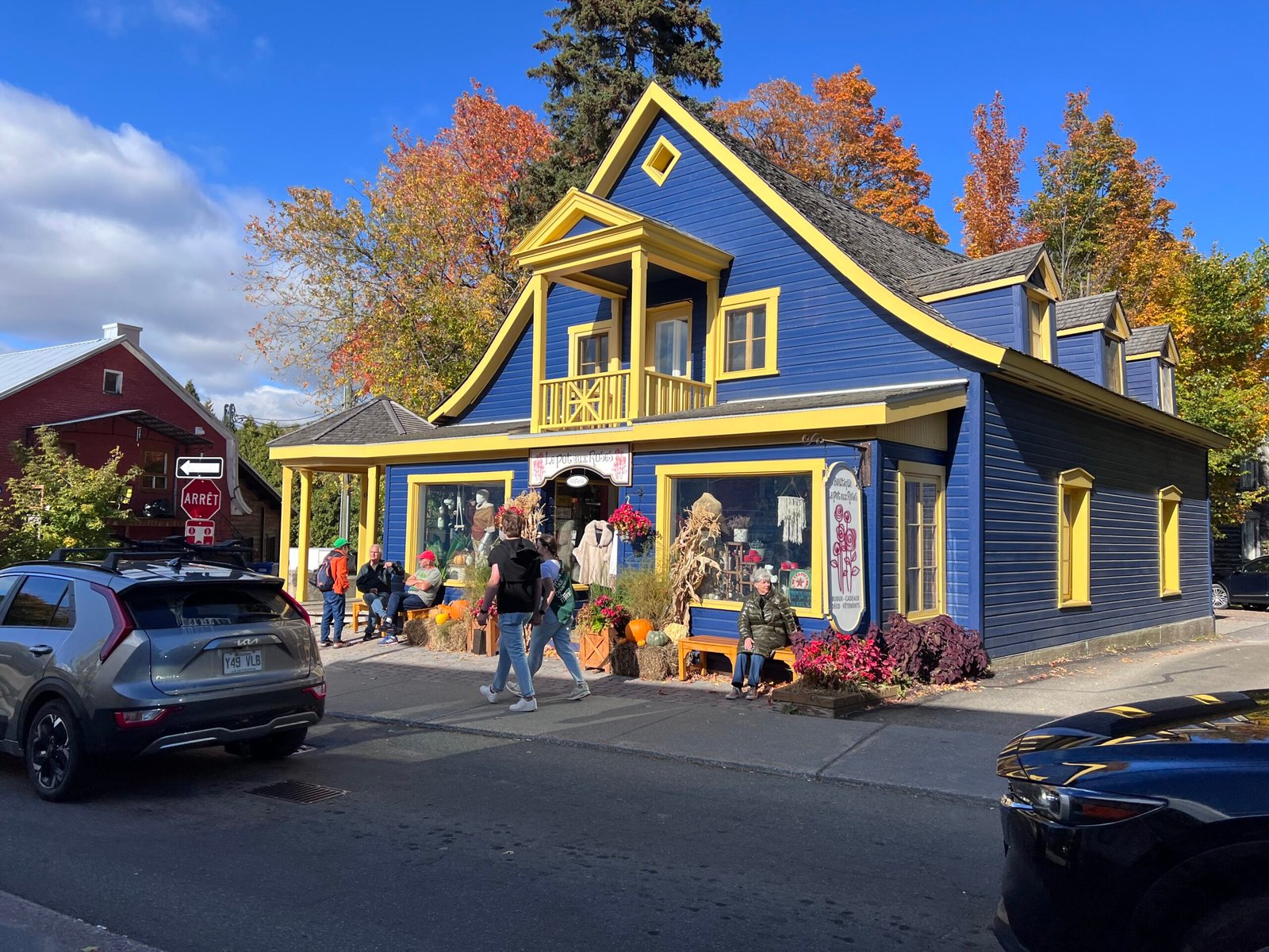 The picturesque and artsy town of Baie-Saint-Paul (Downtown)
