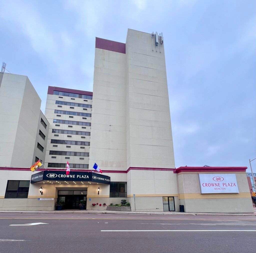 Entrance to Crowne Plaza Hotel, Moncton