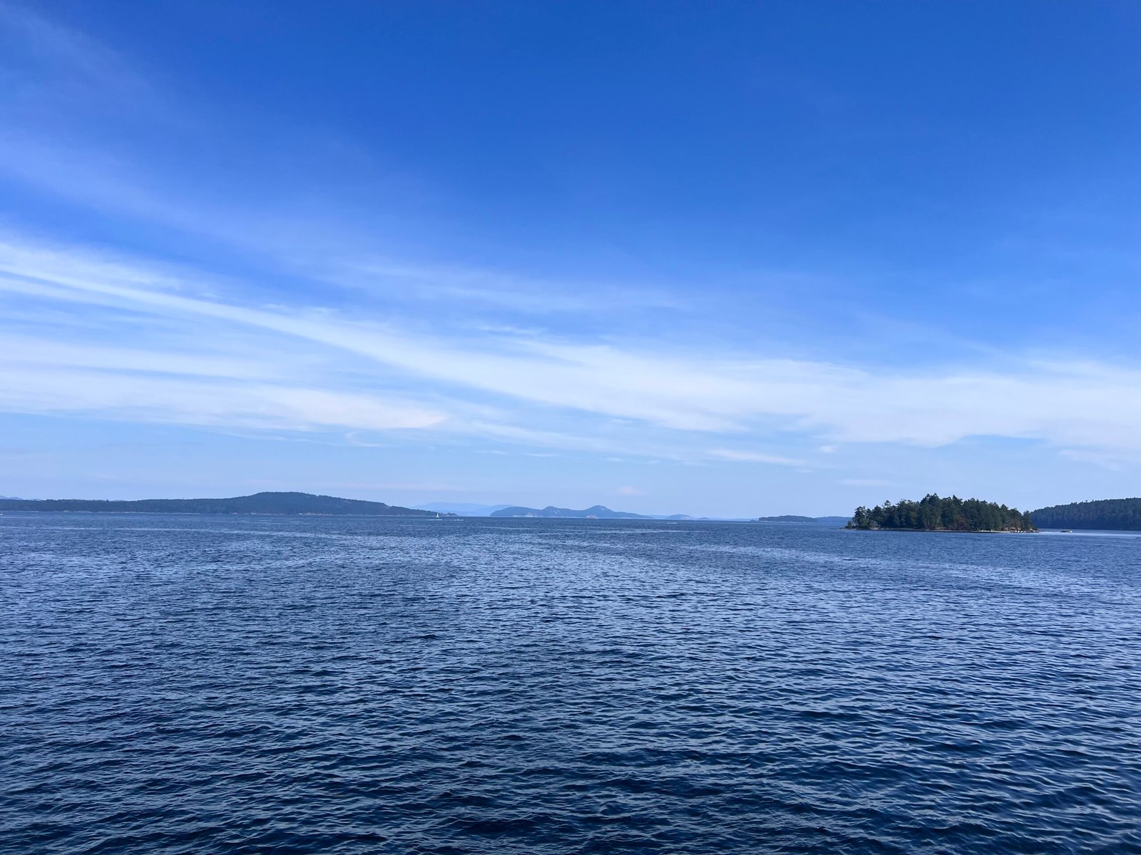 Views from the ferry on the way to Salt Spring Island from Swartz Bay Terminal